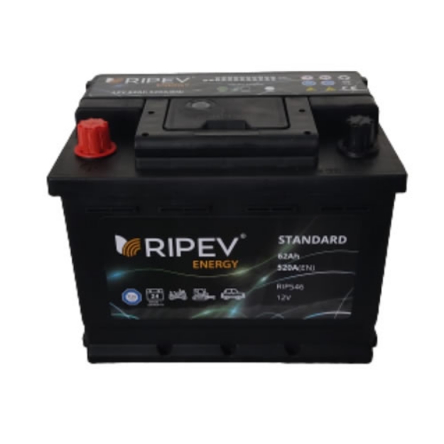 Imagen de BATERIA RIPEV ENERGY 62Ah 					