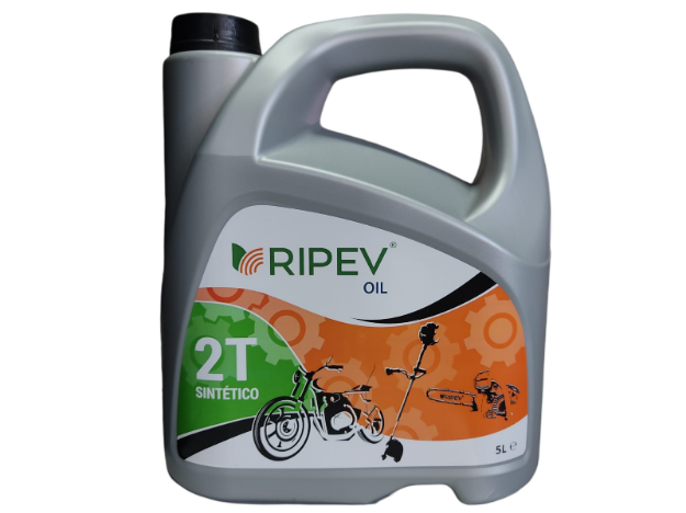 Imagen de RIPEV OIL 2T SINTÉTICO Vermelho - 5L