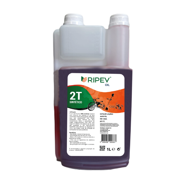 Imagem de RIPEV OIL 2T  100% SINTÉTICO 1 LT