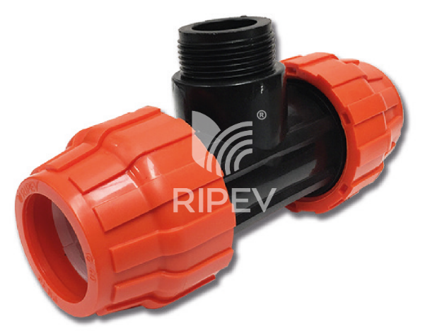Imagem de Tê R/M a 90º RIPEV – APR 32 X 3/4” X 32