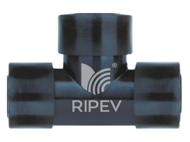 Imagen de TÊ F-F-F 90º 1 1 /2” x 1 1 /2” x 1 1 /2” RIPEV 