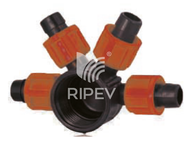 Imagen de CINTA DE RIEGO UNIÓN MÚLTIPLE 4/16 x 1” RIPEV