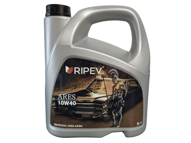 Imagen de RIPEV OIL ARES 10W40 SINTÉTICO 5 LT