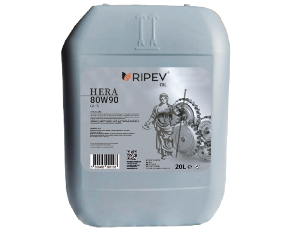Imagen de RIPEV OIL HERA GL-5 80W90 