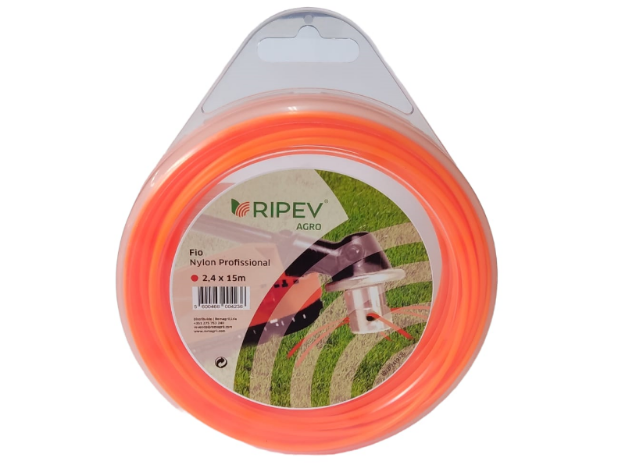 Imagen de ALAMBRE NYLON RIPEV AGRO - 2.4 X 15M (REDONDO)