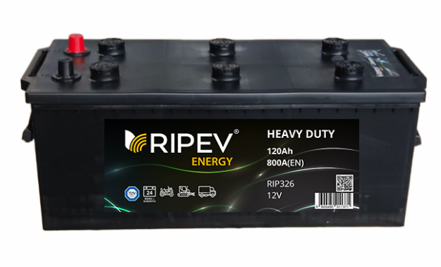 Imagen de BATERIA RIPEV ENERGY HEAVY DUTY 120D 