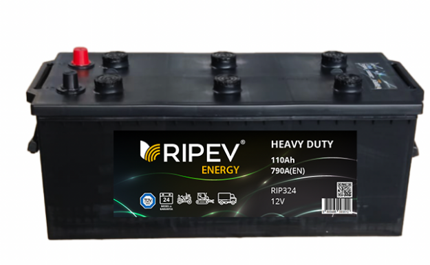 Imagen de BATERIA RIPEV ENERGY HEAVY DUTY 110D 